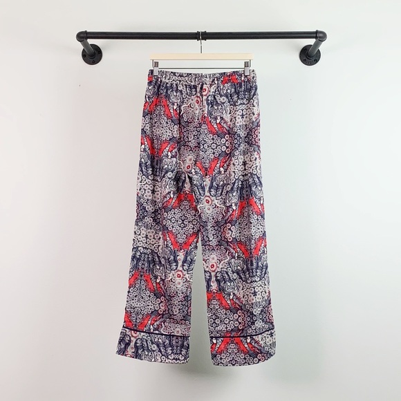 NWT Anthropologie Florence Balducci Menagerie Flannel Printed Sleep Pants - Picture 10 of 13